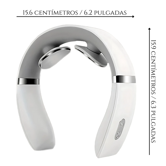 Nuvoria NRD14F - Masajeador relajante de lujo para el cuello